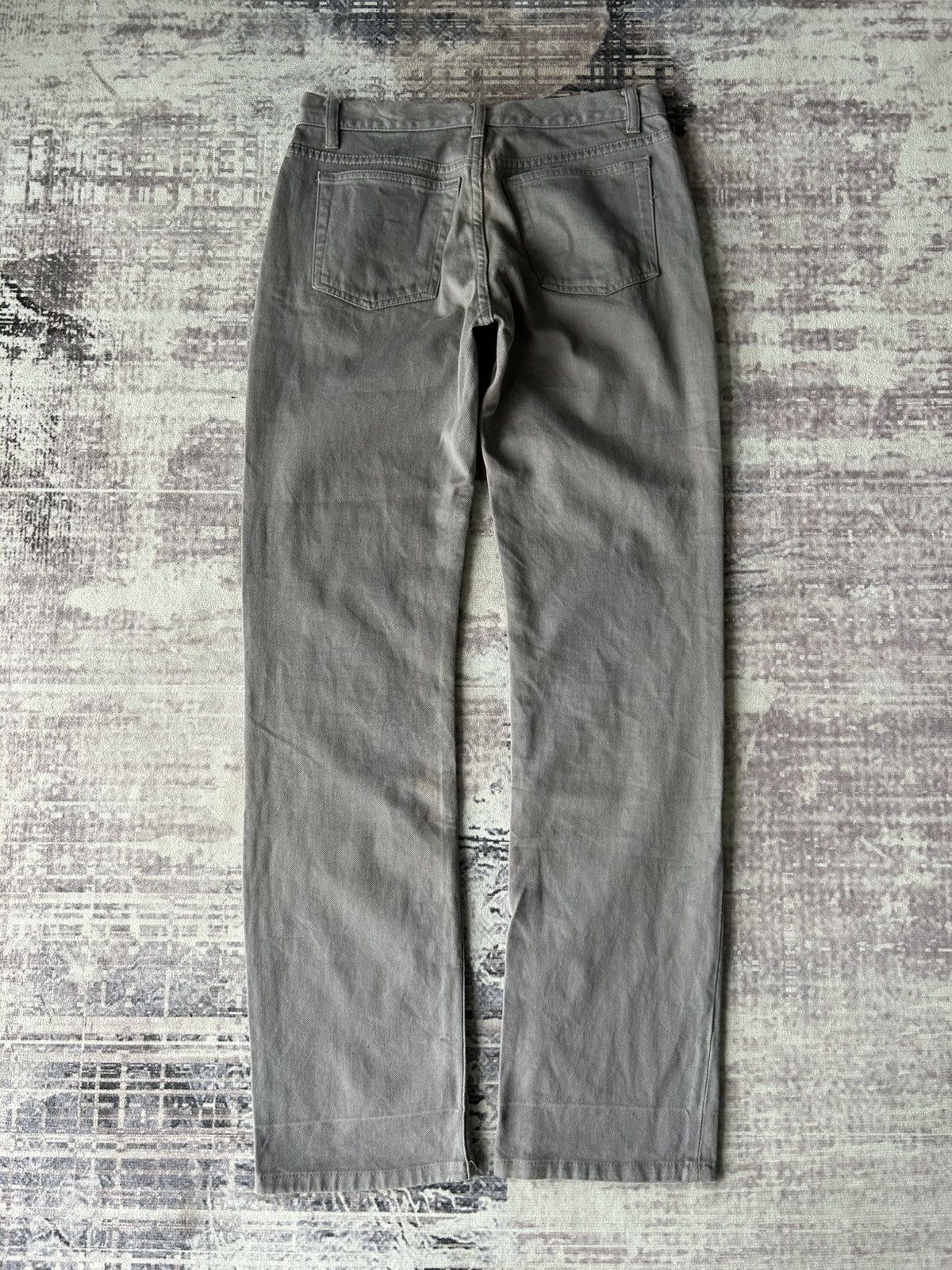 Helmut Lang Helmut Lang Raw Silk Denim Size US 27 - 2 Thumbnail