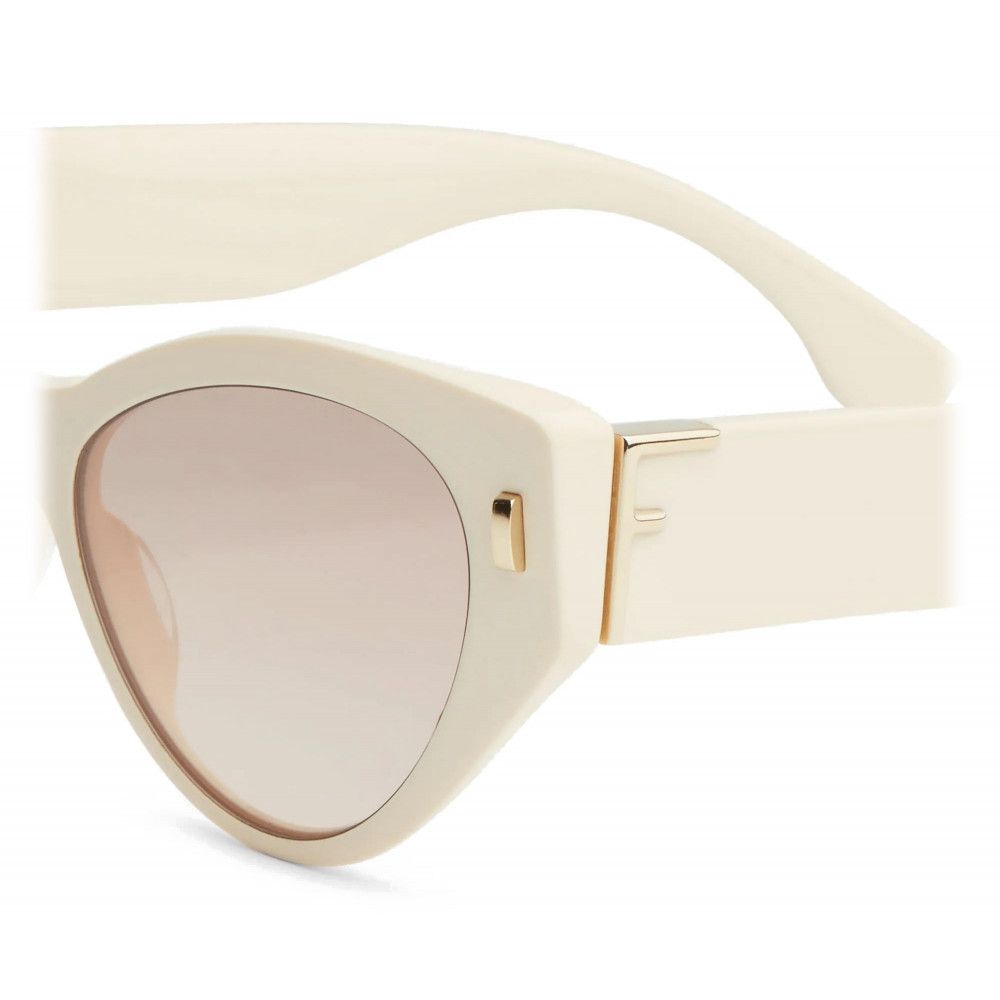 Fendi o1s1wg110426 Size:OS/First in White/Brown Size ONE SIZE - 3 Thumbnail