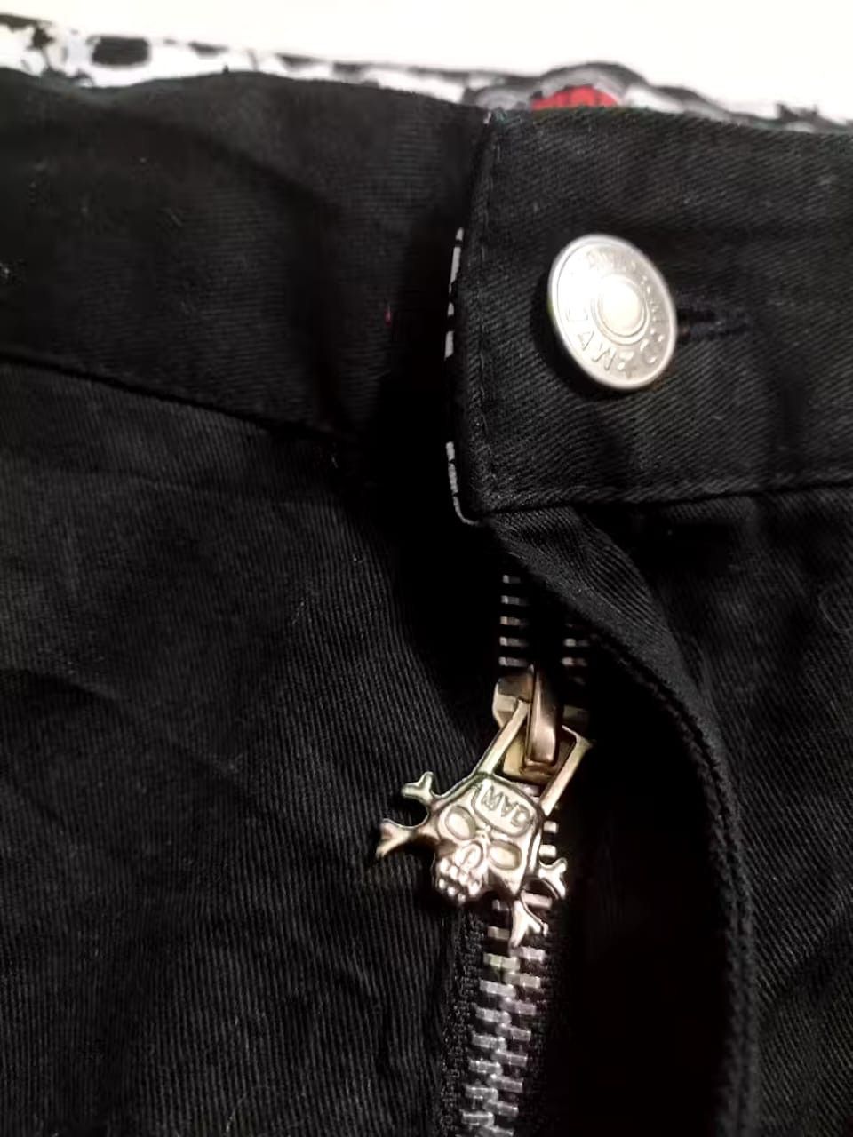 Japanese Brand Mad Punk Bondage Gothic With nice Back zipper Pants Size US 29 - 13 Thumbnail