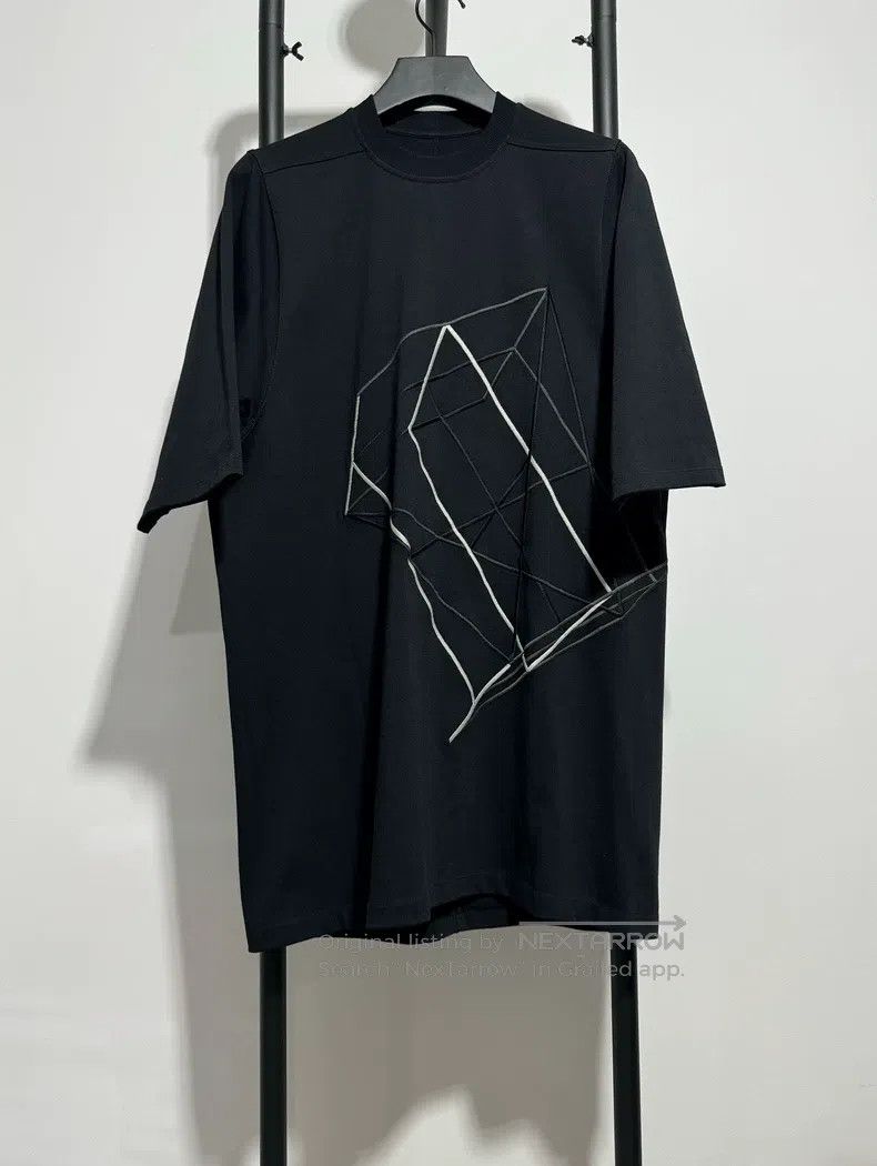 Rick Owens Rick Owens Five-point sleeve mid-sleeve T-shirt Size US S / EU 44-46 / 1 - 1 Thumbnail