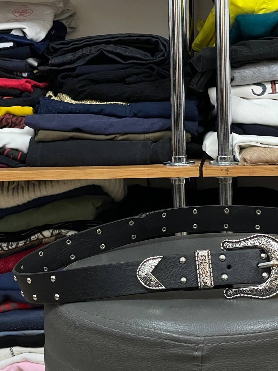 Vintage Vintage Y2K Avant Garde BB Simons Style Belt Size ONE SIZE - 2 Thumbnail