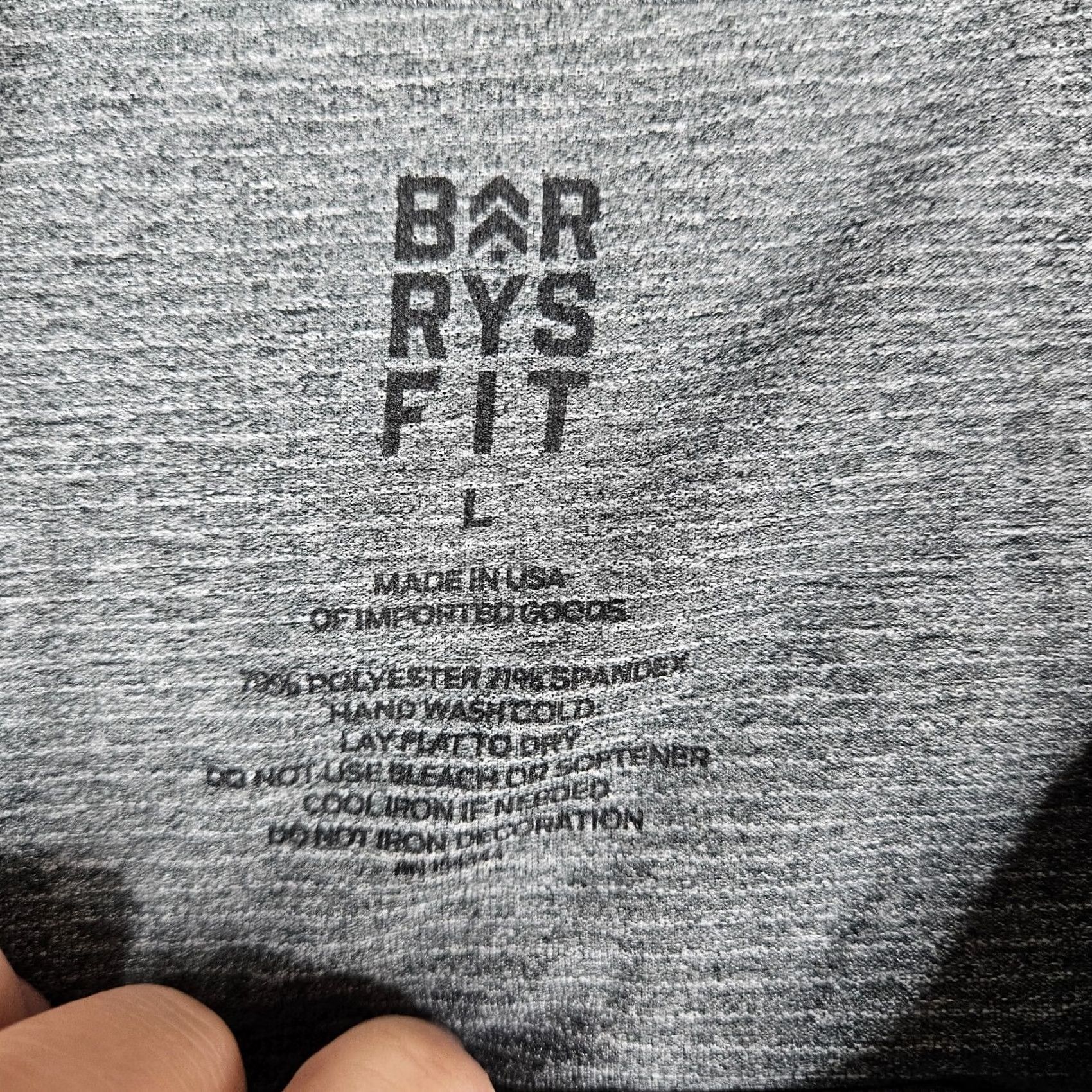 Vintage Barrys Tank Top Women’s Gray L Activewear Top Sleeveless Shirt Fitness Barrys Regular fit Size L Women Purple? Size L / US 10 / IT 46 - 7 Thumbnail