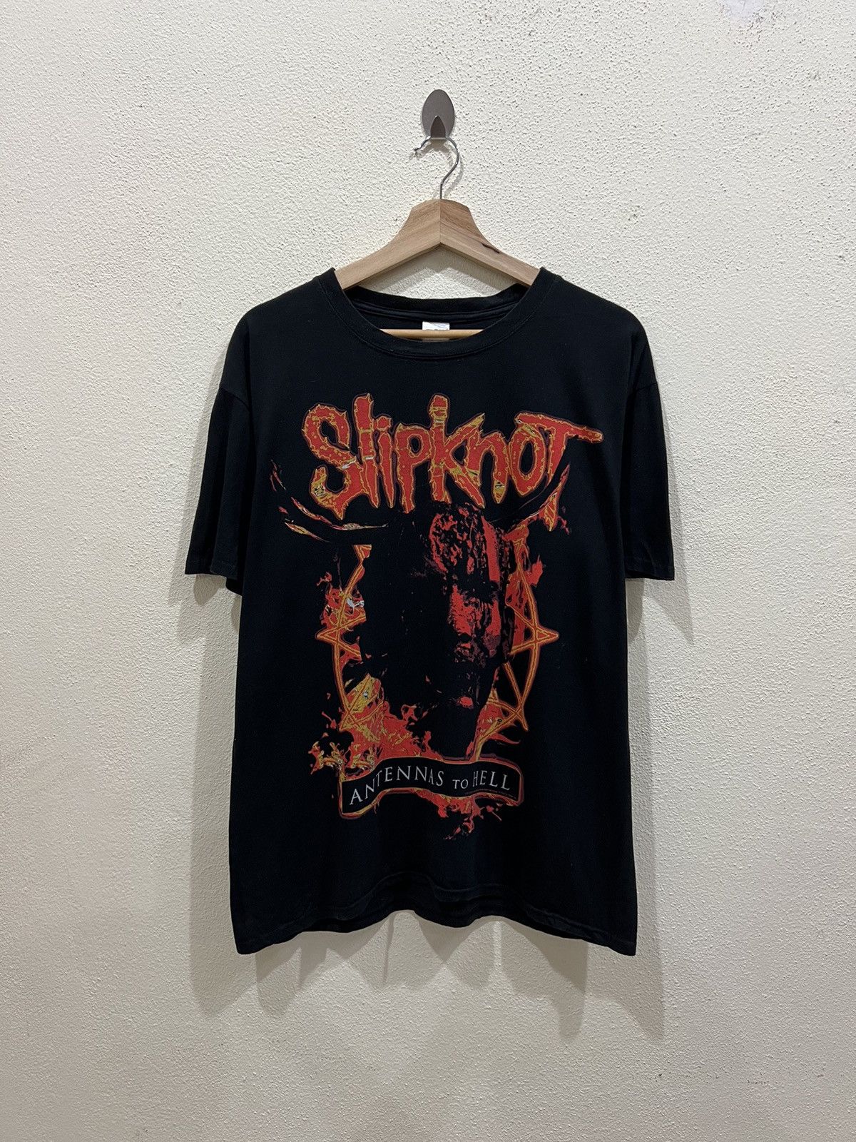 Band Tees Slipknot Antennas To Hell Tshirt Grailed