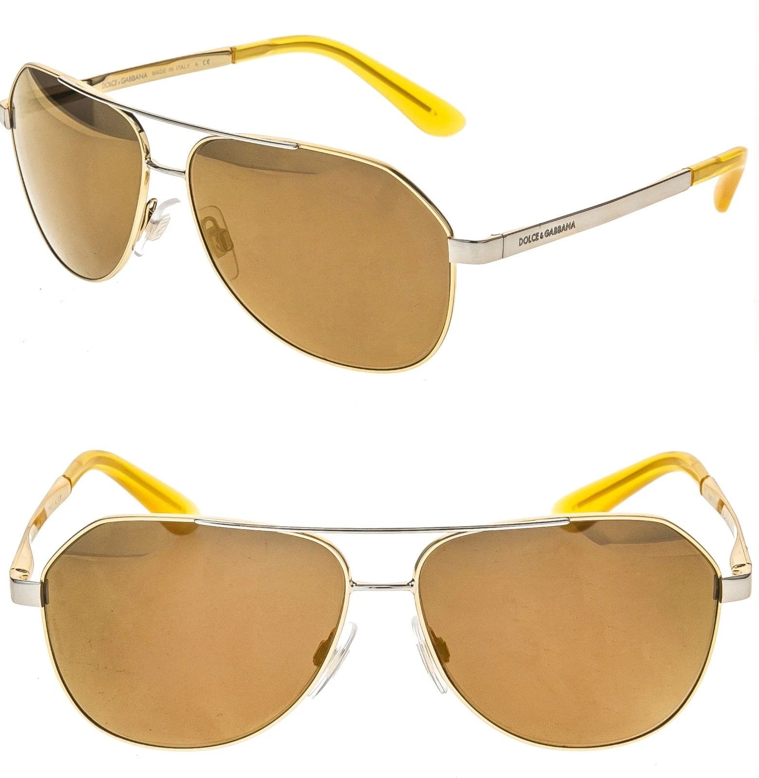 Dolce & Gabbana DOLCE & GABBANA DG2144 2144 Silver Mirrored Sunglasses Size ONE SIZE - 1 Thumbnail