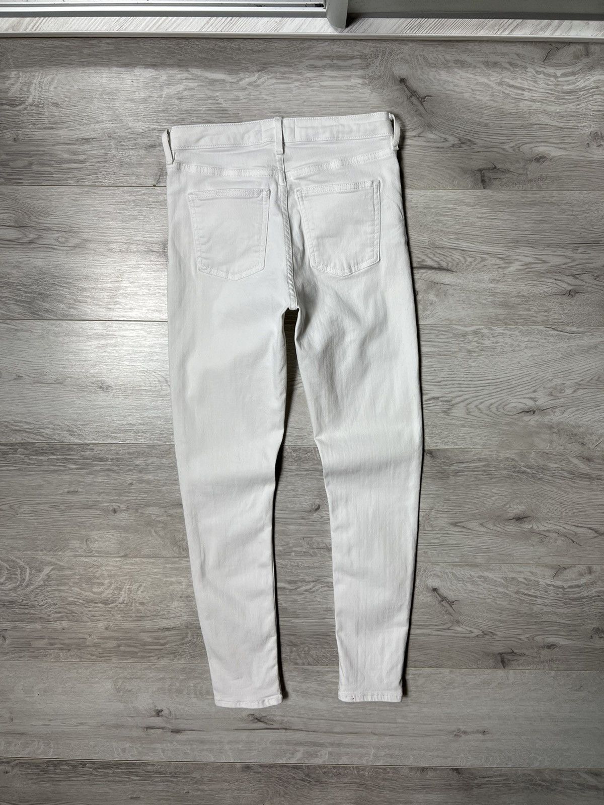 Acne Studios Acne Studios Skin 5 Optic White Jeans Denim Pants Skinny Size 25" / US 0 / IT 36 - 13 Thumbnail