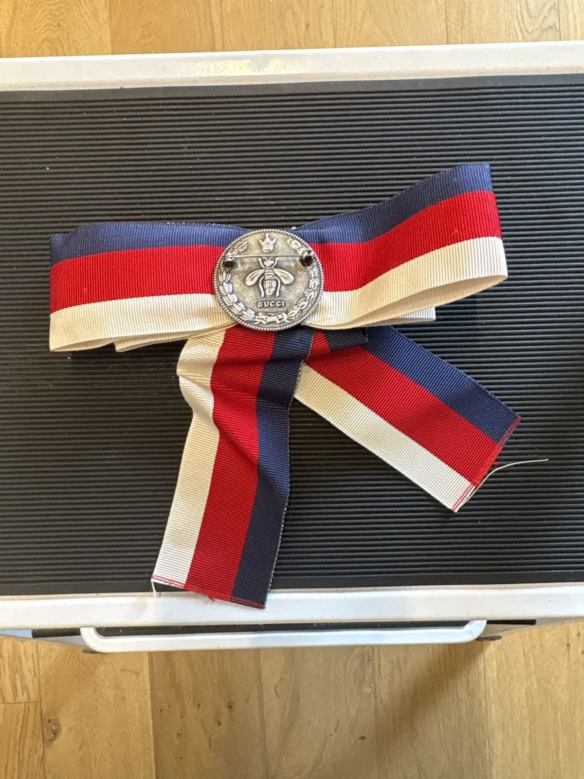 Gucci Gucci brooch - red, white and blue Size ONE SIZE - 3 Thumbnail