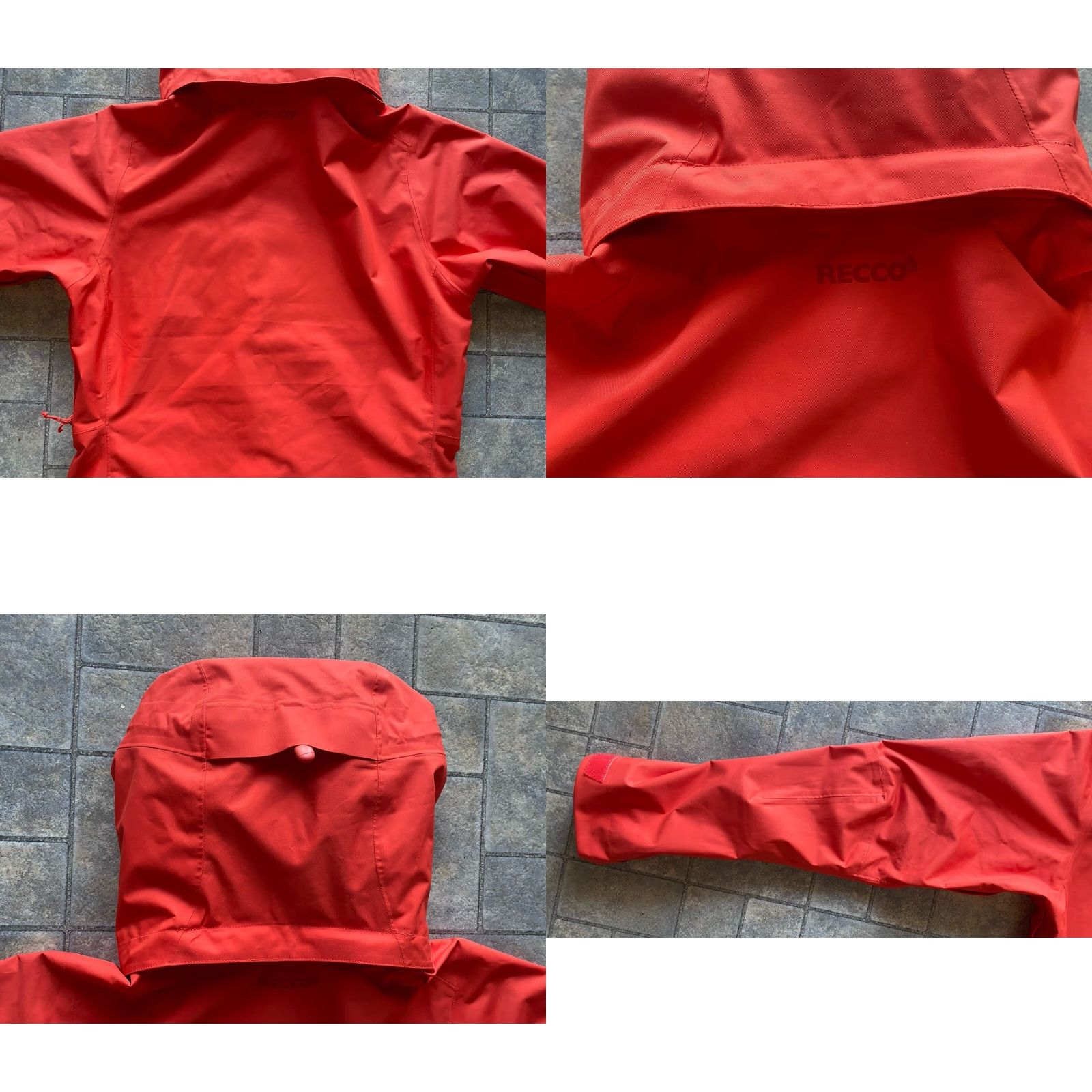 Patagonia Patagonia Jacket Womens XS Red/Orange H2NO Recco Full Zip Hooded Outdoor Ski Size XS / US 0-2 / IT 36-38 - 11 Thumbnail