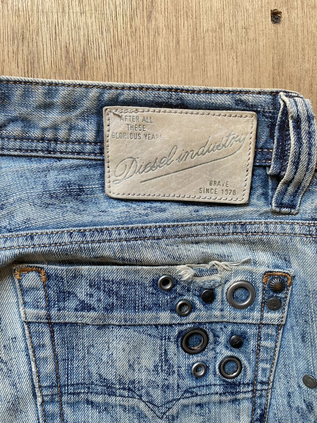 Diesel Diesel industry denim pants Size US 33 - 9 Thumbnail