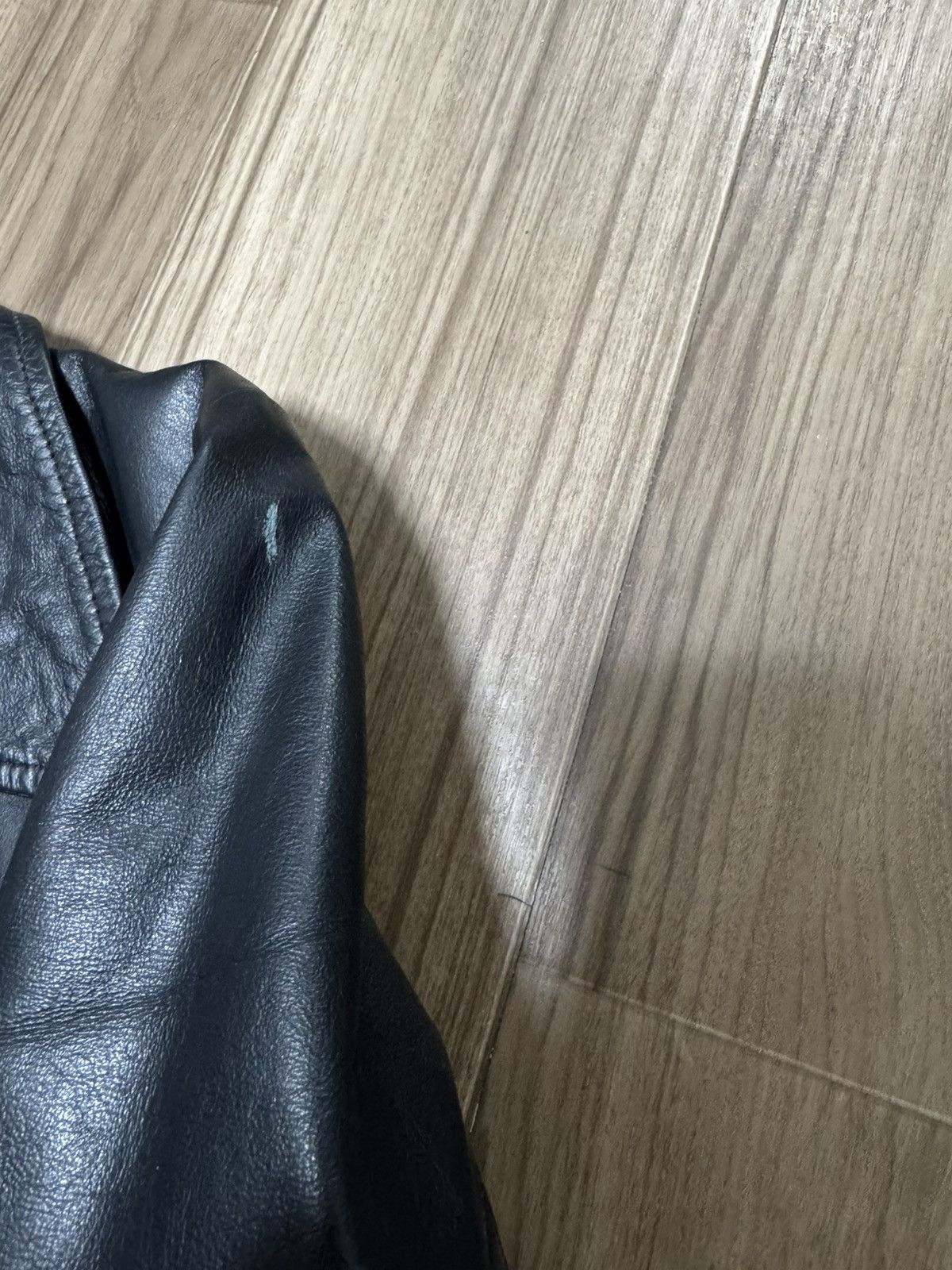 Helmut Lang Helmut Lang AW97 Double Breasted Leather Jacket Size US XS / EU 42 / 0 - 6 Thumbnail