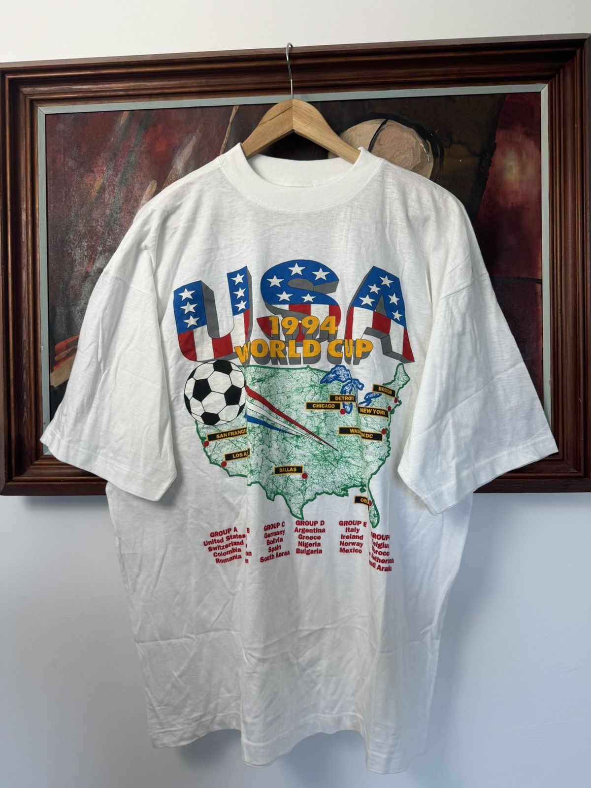 Vintage World Cup 1994 T Shirt | Grailed