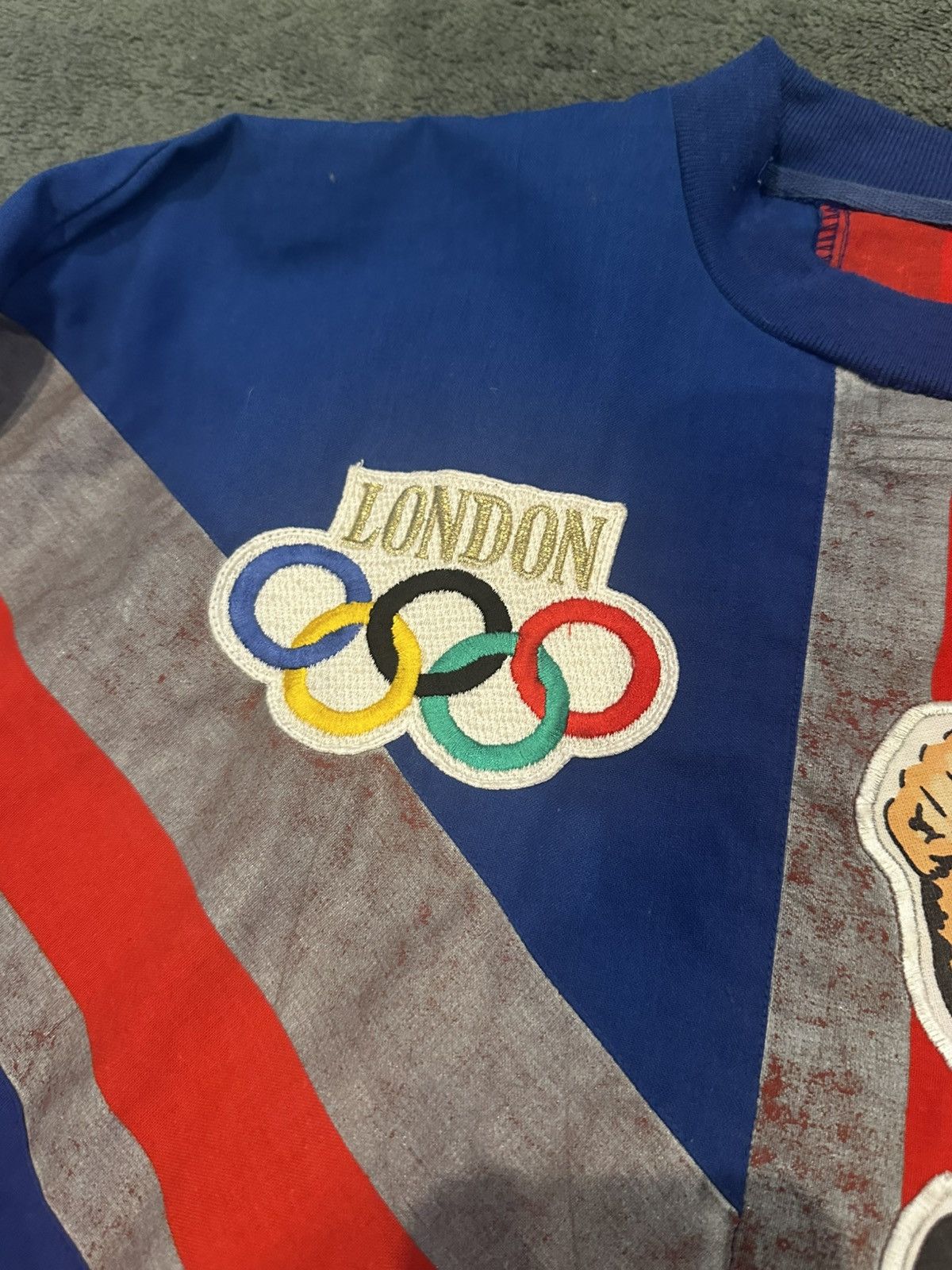 Adidas Vintage 80’s Adidas London Olympics Games 1908 Sweatshirt Size US L / EU 52-54 / 3 - 5 Thumbnail