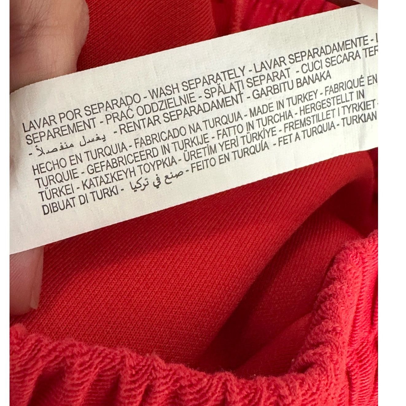 Zara Zara red pull on sweatpants size Small Size 30" / US 8 / IT 44 - 5 Thumbnail