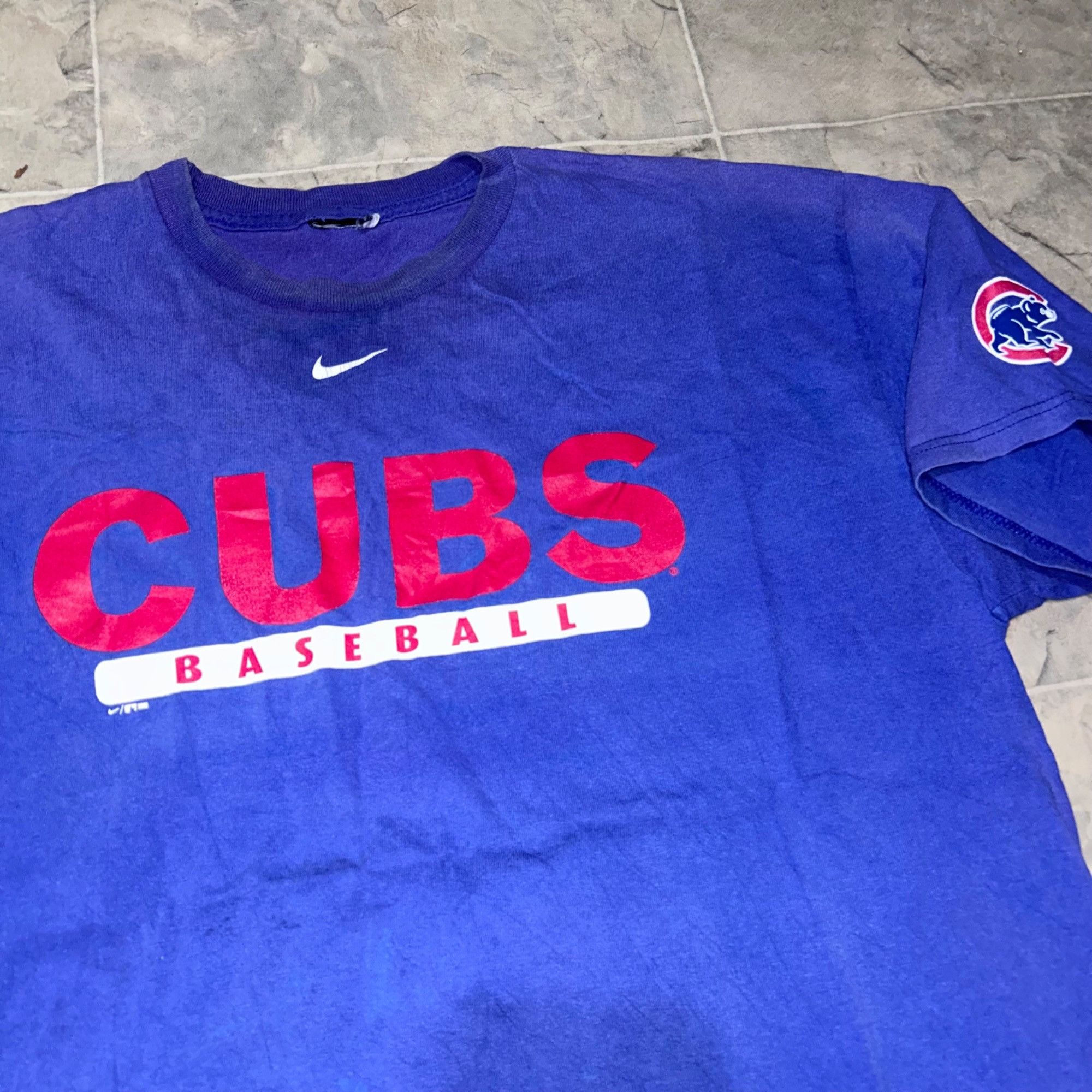 Nike Vintage/y2k Nike Cubs Shirt Size US XL / EU 56 / 4 - 2 Thumbnail