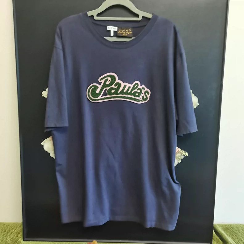 Loewe LOEWE Plated letter dark blue short sleeves Size US L / EU 52-54 / 3 - 1 Thumbnail