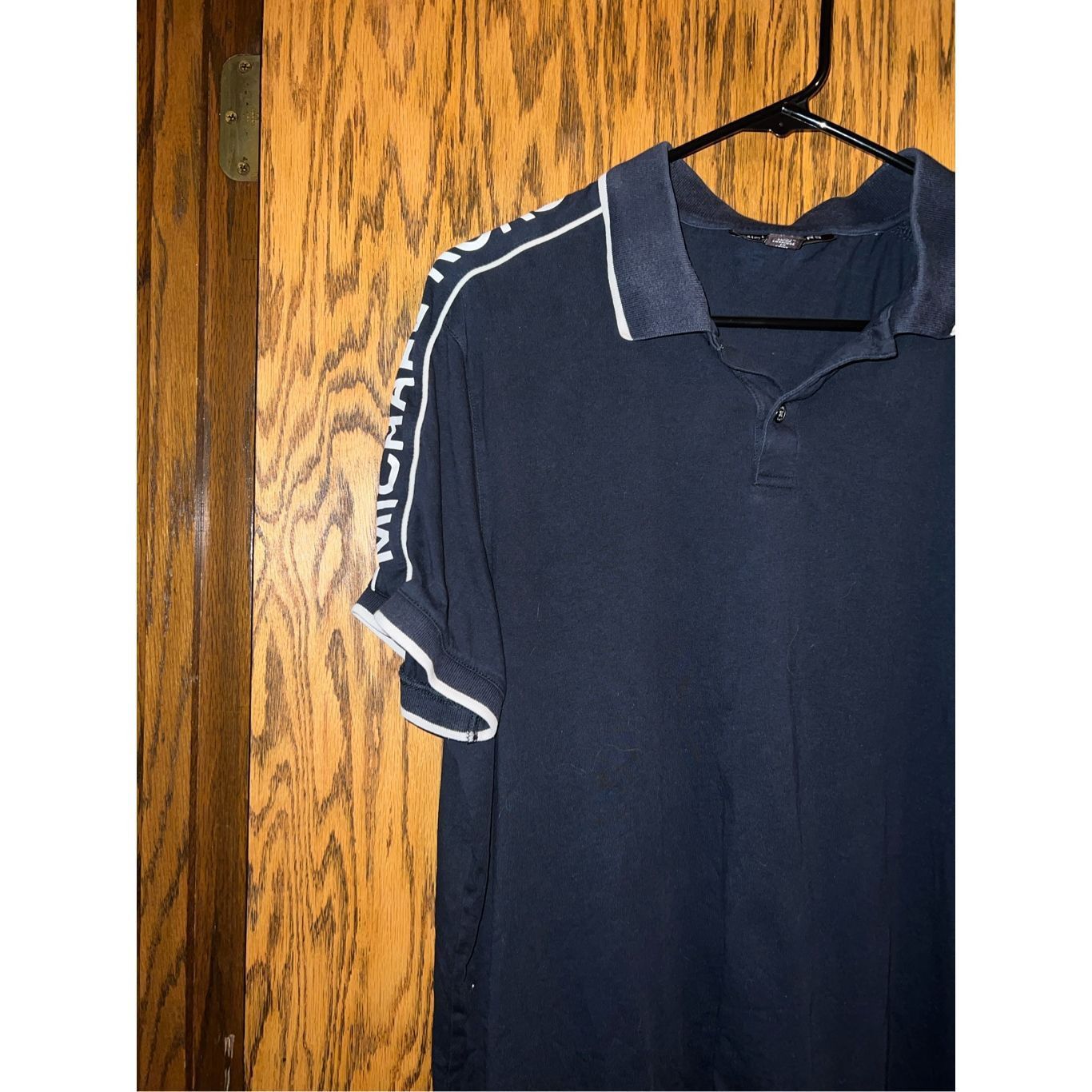 Michael Kors Michael Kors Black Polo Shirt Men’s Size Large Size US L / EU 52-54 / 3 - 3 Thumbnail