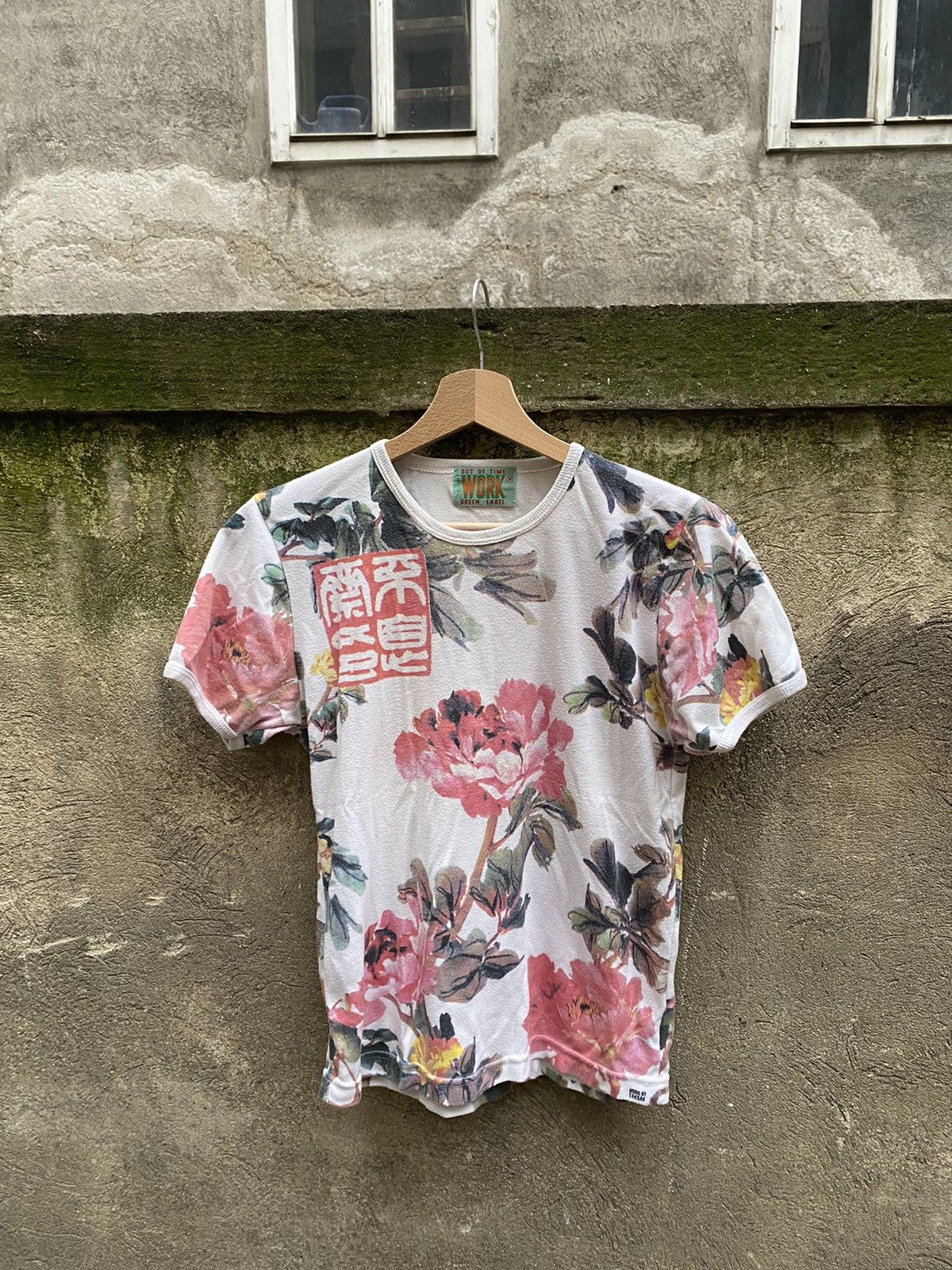 Japanese Brand Work By Eaksak Green Label Tee Size M / US 6-8 / IT 42-44 - 1 Thumbnail