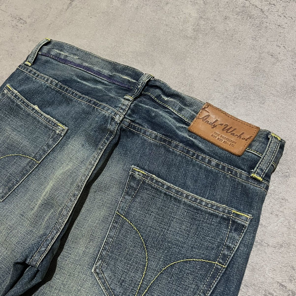 Andy Warhol × Hysteric Glamour Hysteric Glamour x Andy Warhol Studded Jeans Size US 32 / EU 48 - 6 Thumbnail