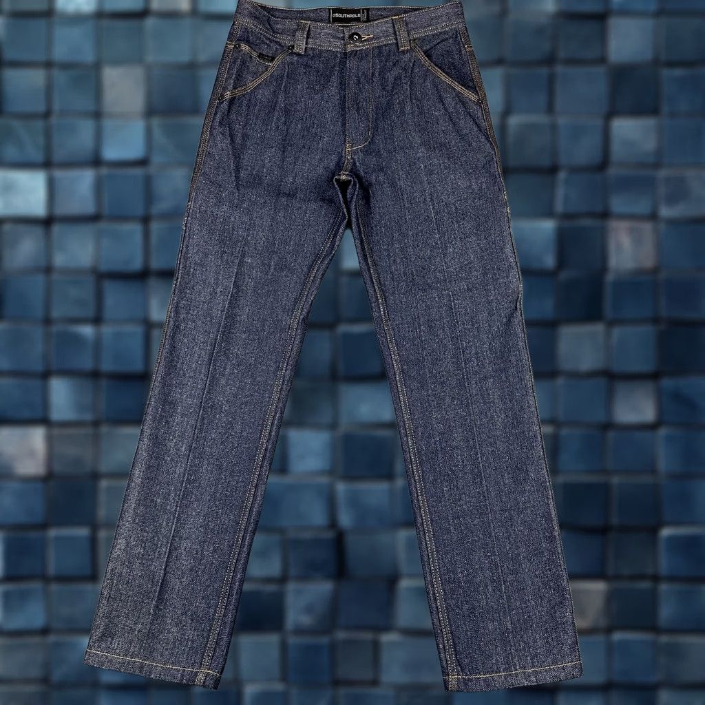 Southpole Vintage Southpole Jeans Mens 32 Dark Blue Denim Loose Straight Pockets EUC Size US 32 / EU 48 - 1 Thumbnail