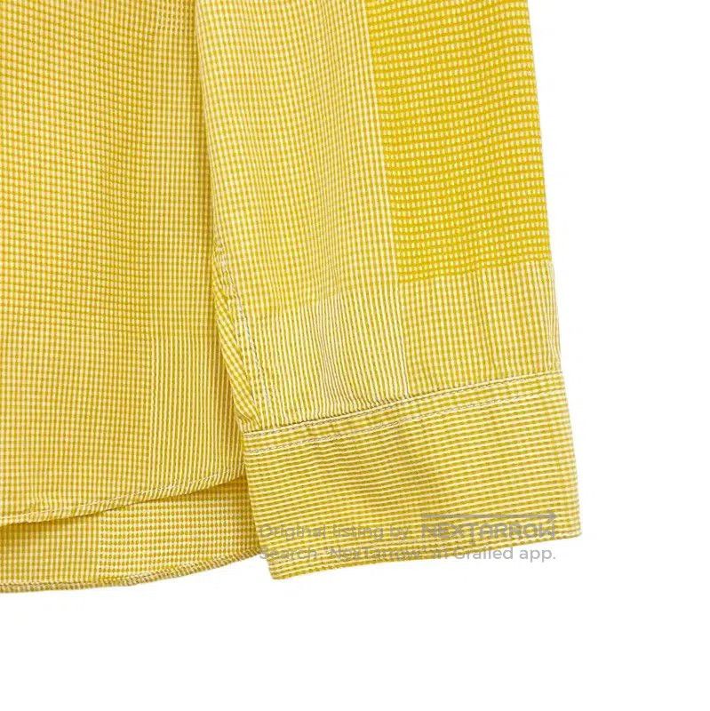Burberry Burberry Yellow Cotton Long Sleeve Shirt for Women. Size L / US 10 / IT 46 - 5 Thumbnail