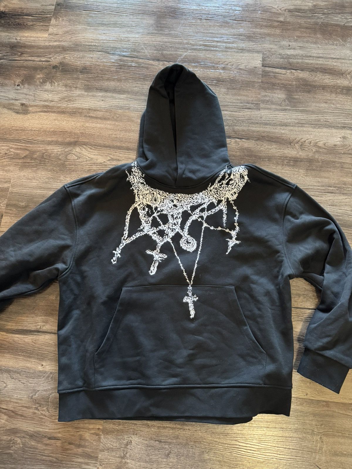 Other Youthood Embroidered Necklace Hooded Sweatshirt Size US L / EU 52-54 / 3 - 1 Thumbnail