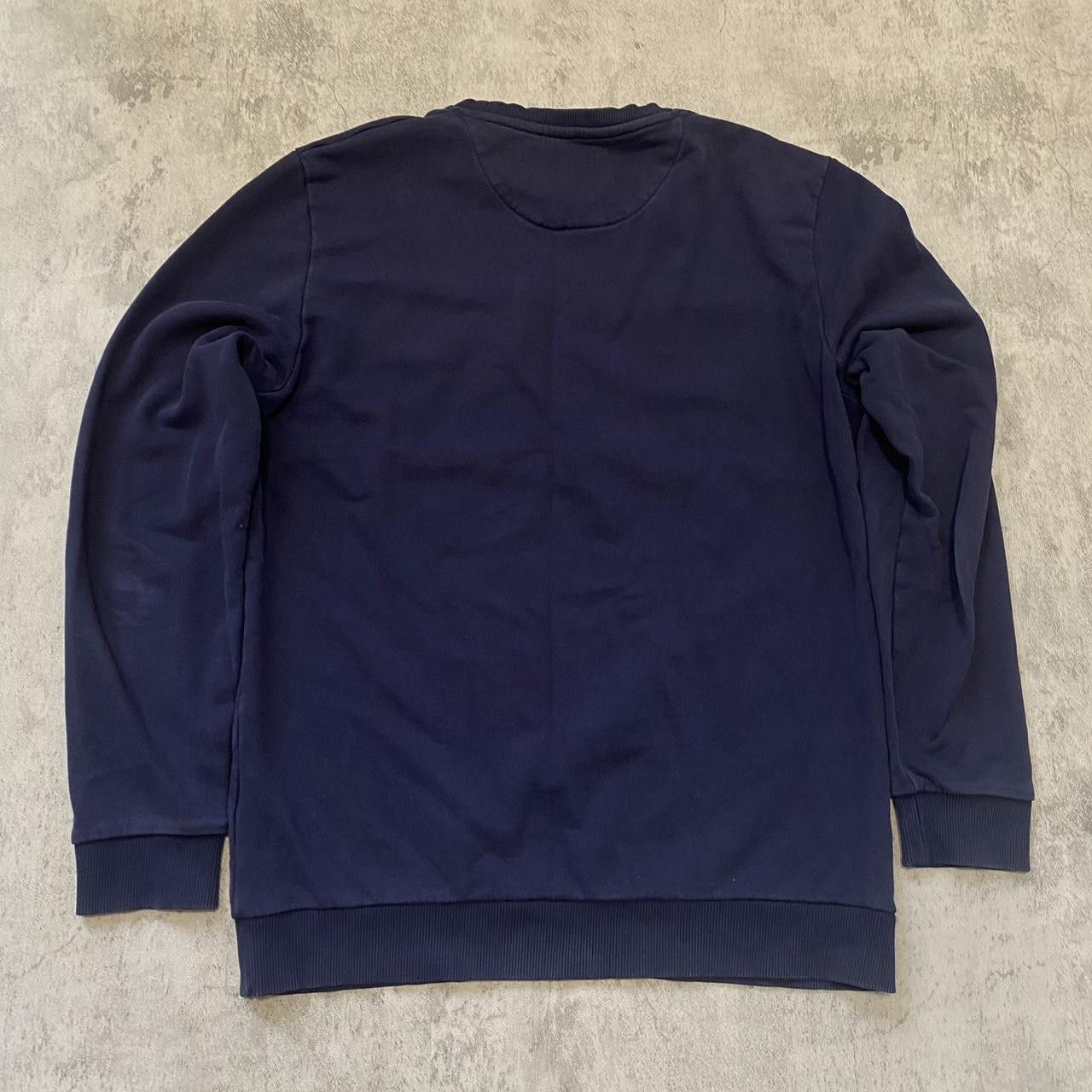 Lyle & Scott Navy and white Lyle & Scott sweatshir Size US L / EU 52-54 / 3 - 2 Thumbnail