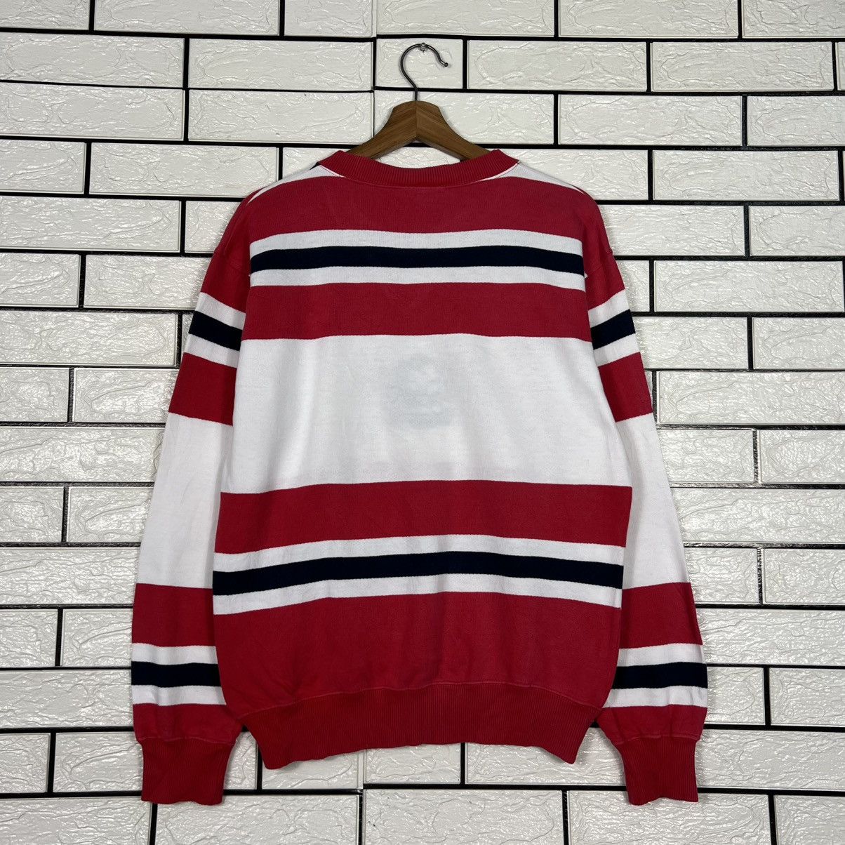 Lacoste CHEMISE LACOSTE Center Logo Striped Sweatshirt #4292-C195 Size US M / EU 48-50 / 2 - 13 Thumbnail
