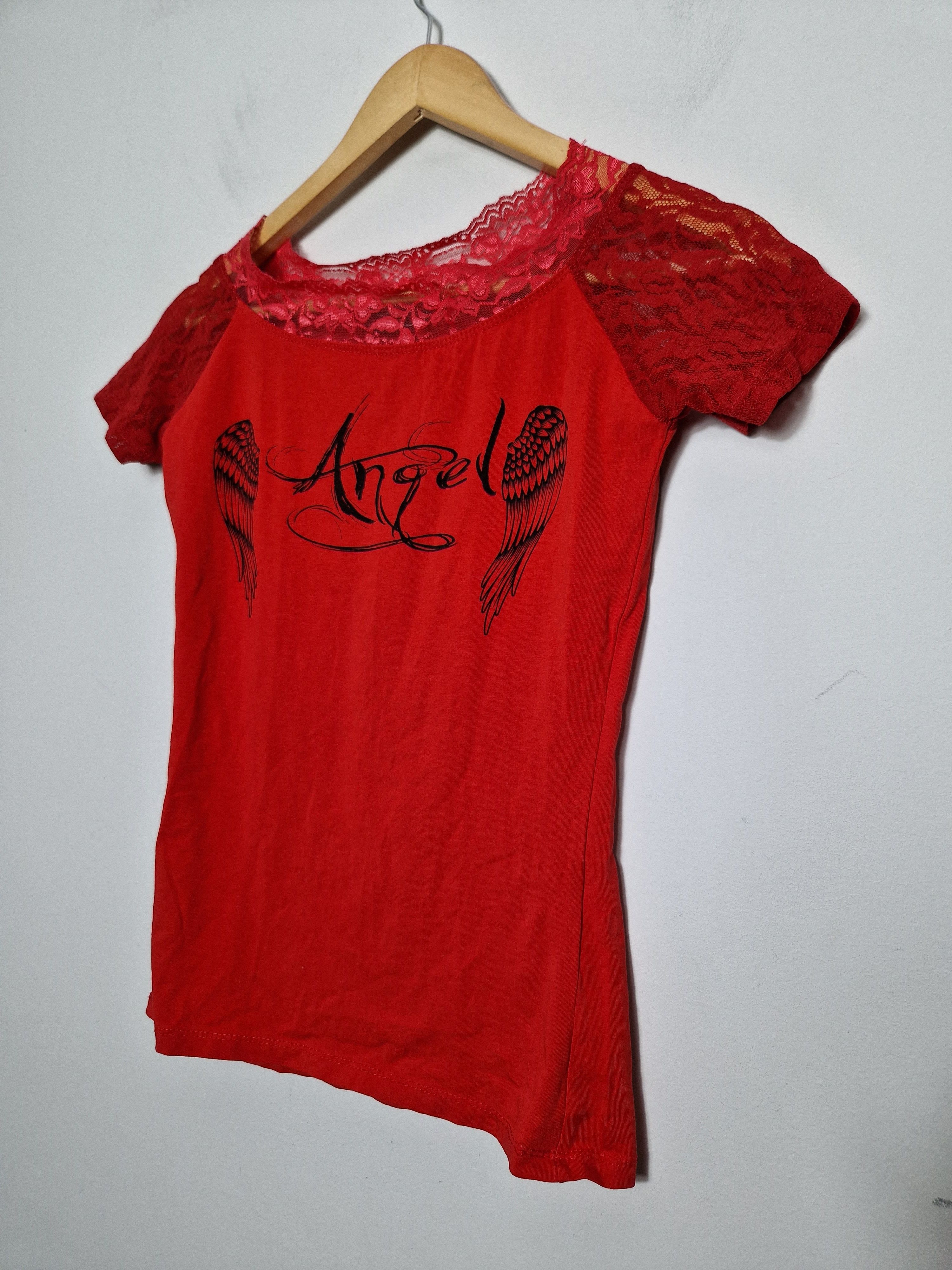Hysteric Glamour vintage y2k goth emo punk rave angel wings top Size S / US 4 / IT 40 - 7 Thumbnail