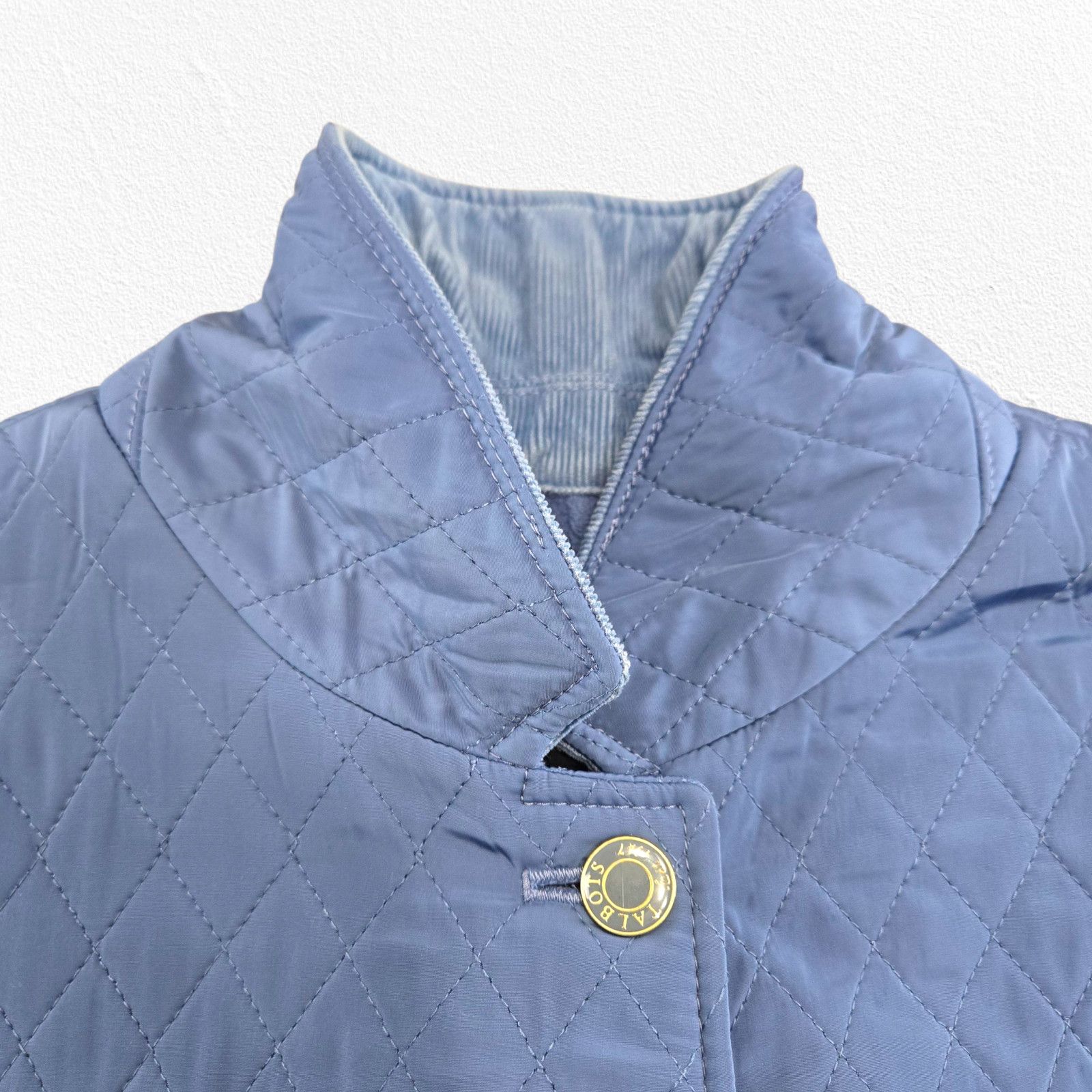 Other Talbots Blue Quilted Fleece-Lined Vest Size Large Petite Size L / US 10 / IT 46 - 3 Thumbnail