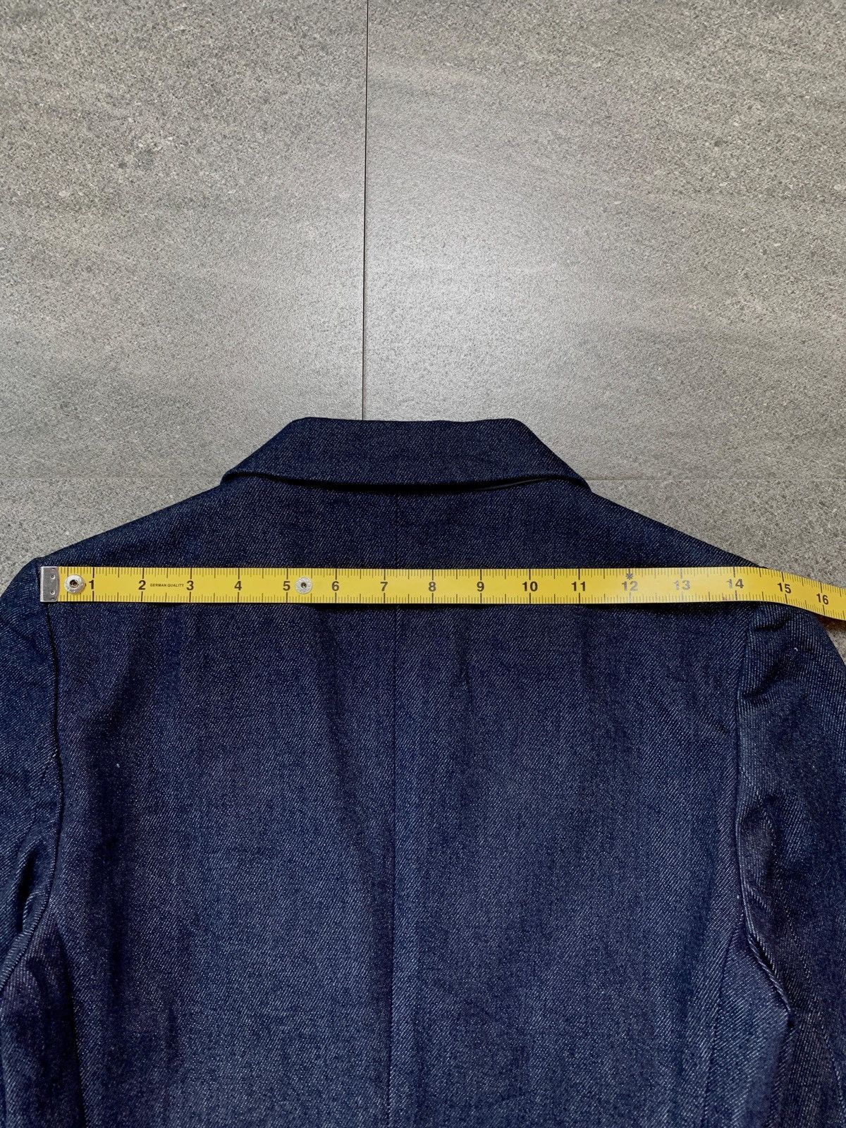 Maison Margiela FREE TAX! Line 4 Indigo Denim Blazer Jacket Size US S / EU 44-46 / 1 - 15 Thumbnail