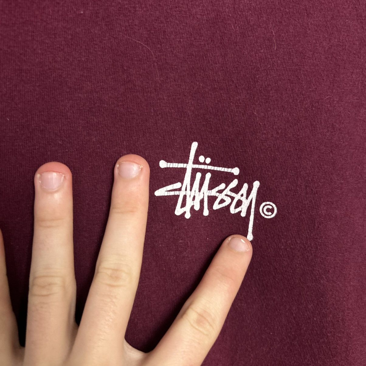 Stussy Vintage Stussy Big logo Streetwear y2k japanese tee size S Size US S / EU 44-46 / 1 - 7 Thumbnail