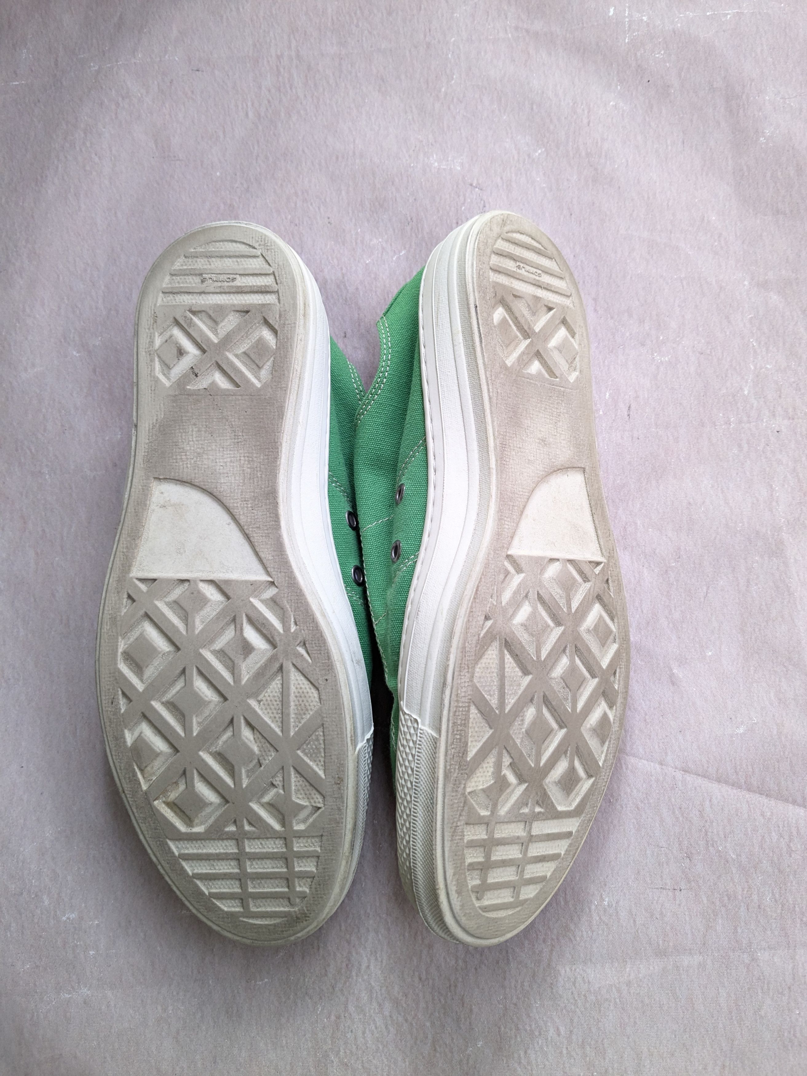Maison Margiela Maison Margiela Stereotype Sneakers 11 44 Green White Canvas Size US 11 / EU 44 - 12 Thumbnail