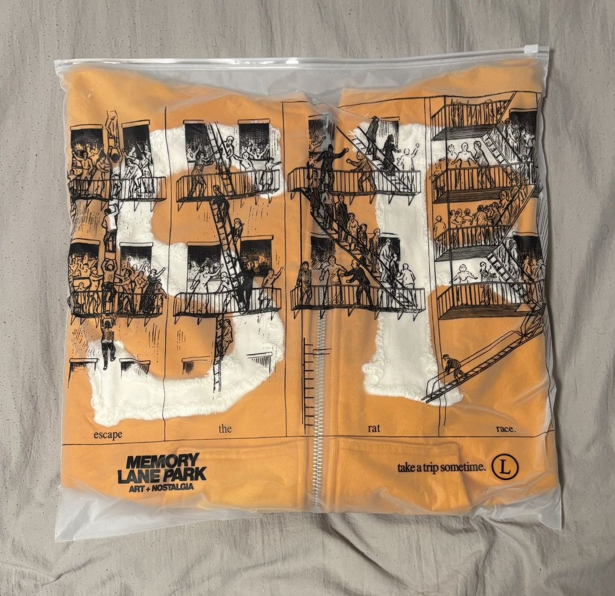 Vintage Memory Lane Park X Nostalgia SF Zip-Up Hoodie Size US L / EU 52-54 / 3 - 2 Thumbnail
