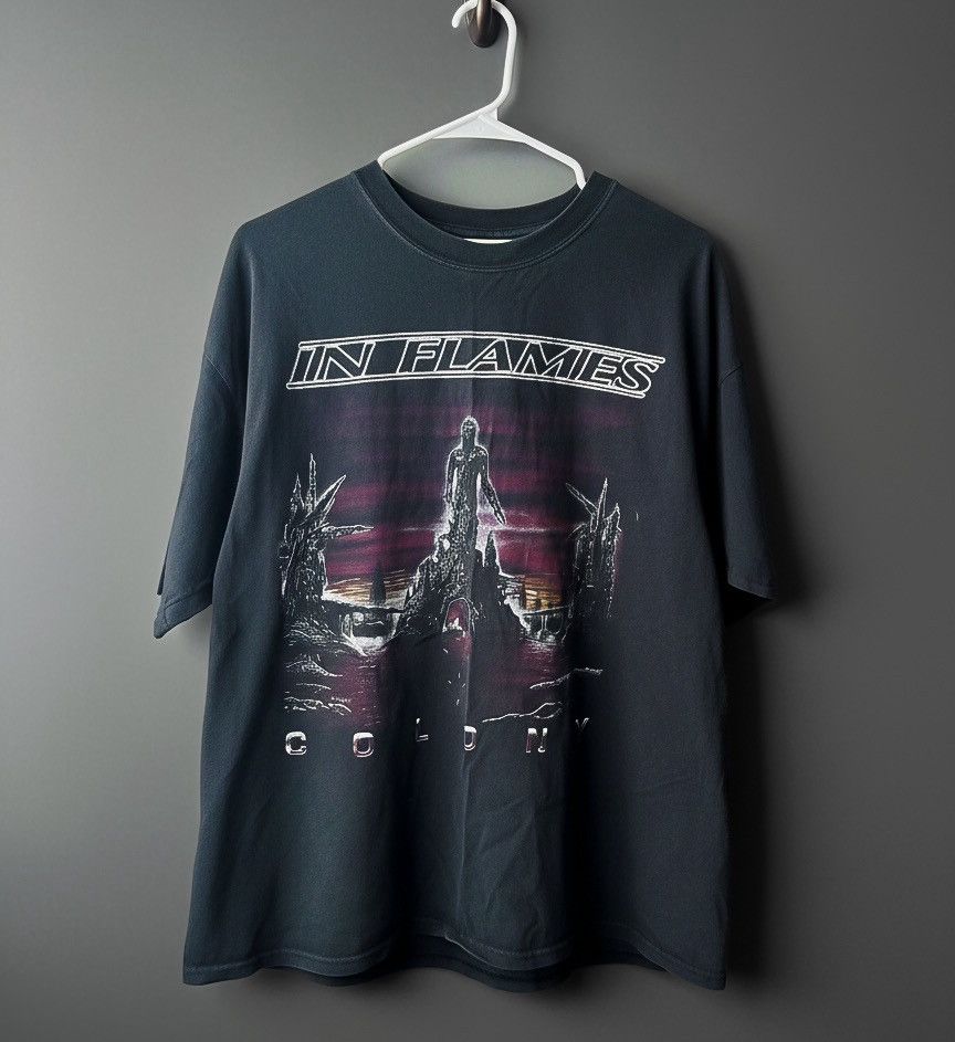 Gildan In Flames - “Colony” Short Sleeve XL Shirt Size US XL / EU 56 / 4 - 1 Thumbnail