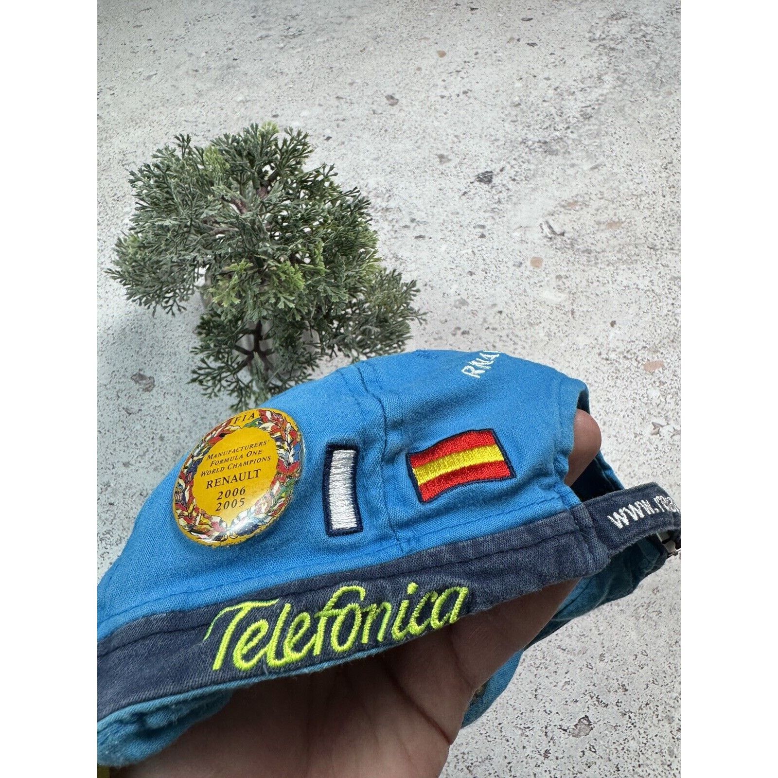 Other Vintage Team Spirit Formula Uno Renault Cap One Size Blue Size ONE SIZE - 5 Thumbnail