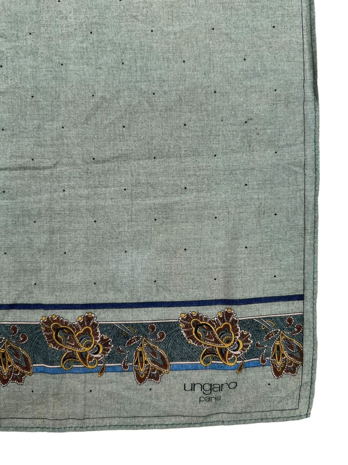 Ungaro Paris Ungaro Paris Handkerchief Neckerchief Bandana Pocketsquare Size ONE SIZE - 3 Thumbnail