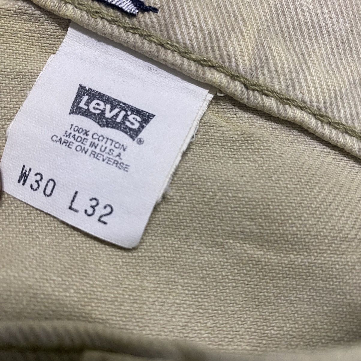 Levi's Vintage 90s Levis Silvertab Baggy Jeans Sunfaded Size US 30 / EU 46 - 22 Thumbnail