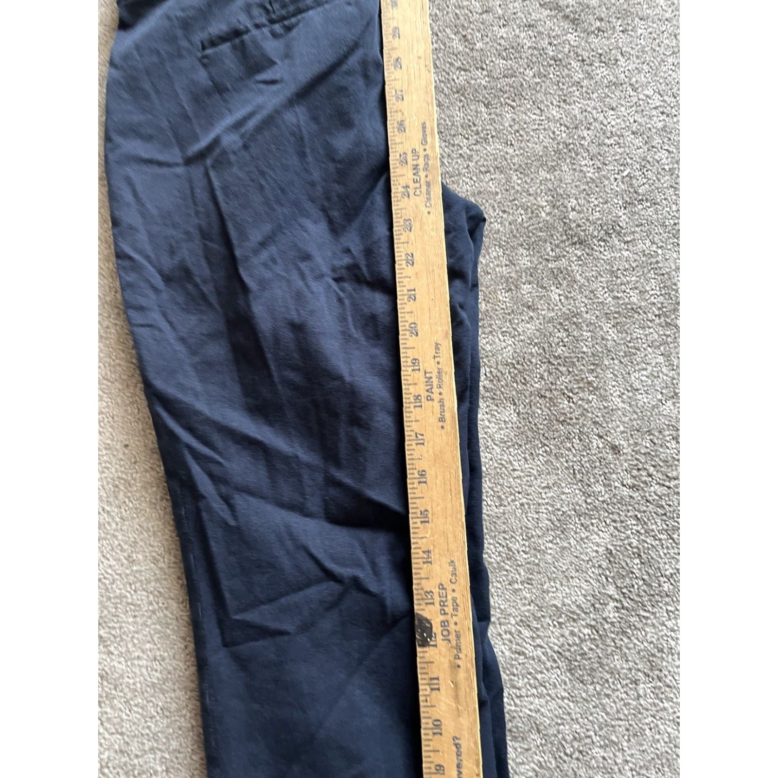 J.Crew J.Crew Women's Cropped Dress Pants Navy Blue Campbell Size 4 Size 27" / US 4 / IT 40 - 6 Thumbnail