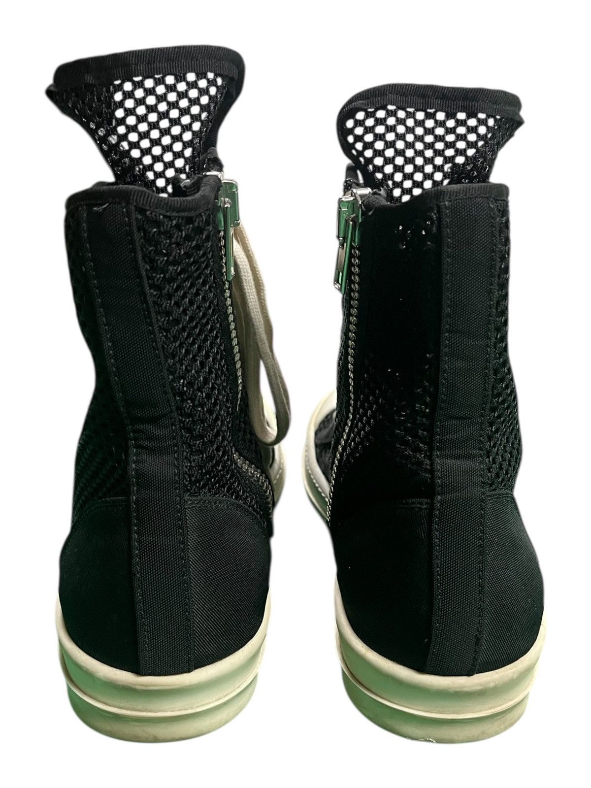 Rick Owens Drkshdw Rick Owens SS14 DRKSHDW Mesh Ramone Sneakers Size US 9 / EU 42 - 4 Thumbnail