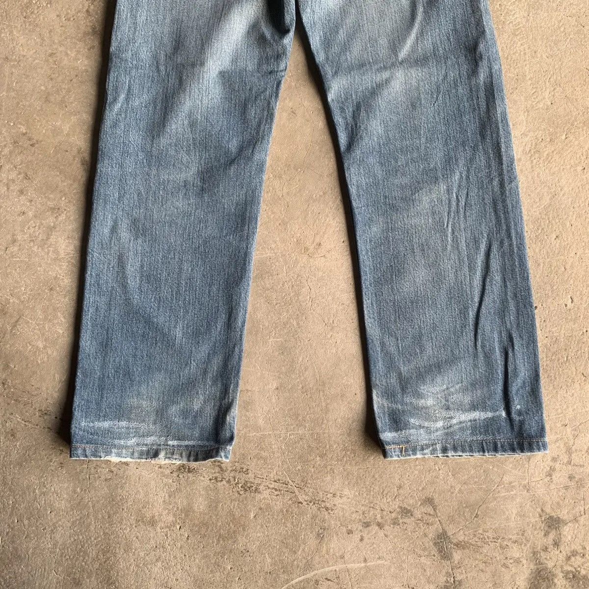 Levi's Vintage Levi’s 512 Blue Wash Jeans Distressed Denim Pants Size US 28 / EU 44 - 9 Thumbnail