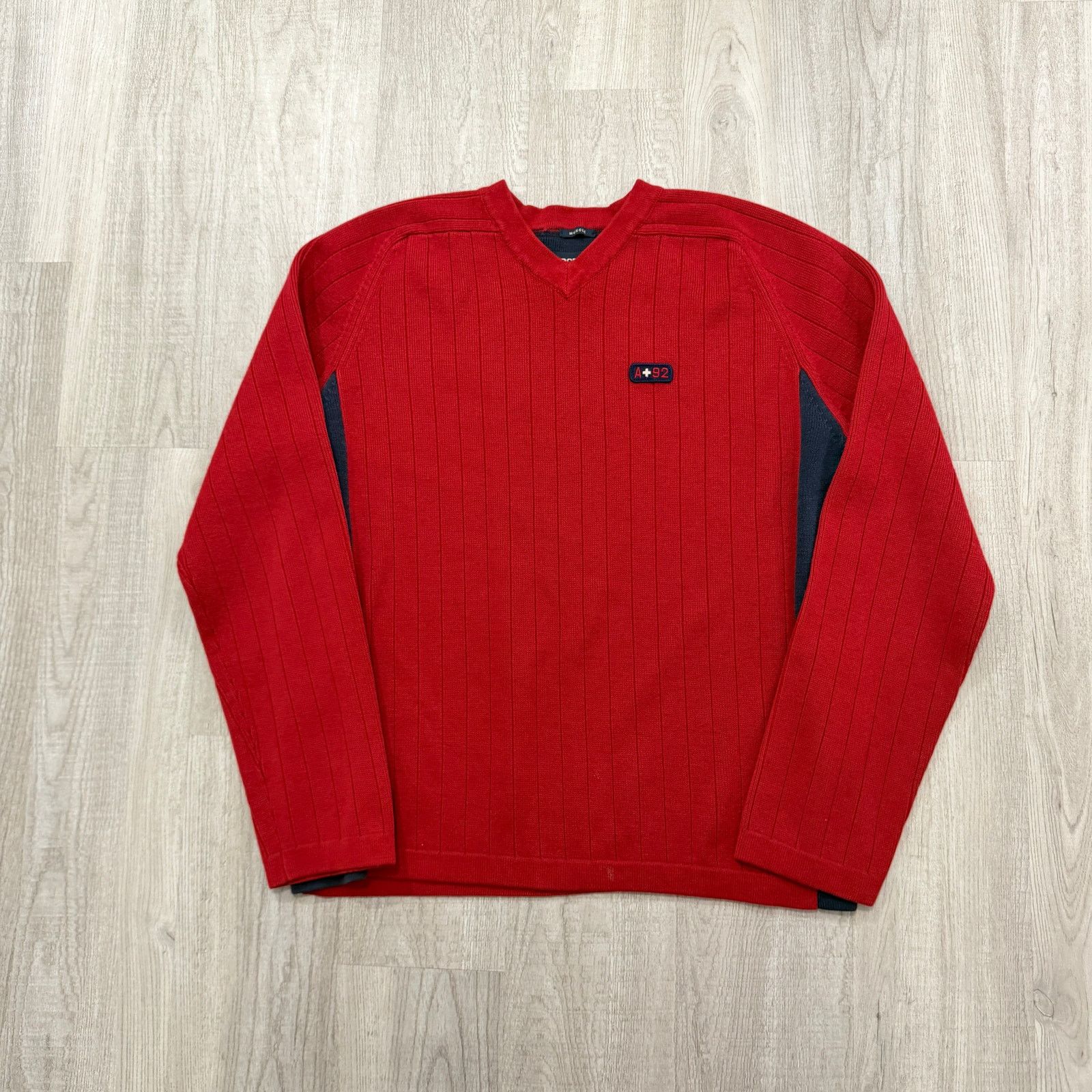 Abercrombie & Fitch Vintage Abercrombie & Fitch Muscle Sweater Men’s XL Red Size US XL / EU 56 / 4 - 1 Thumbnail