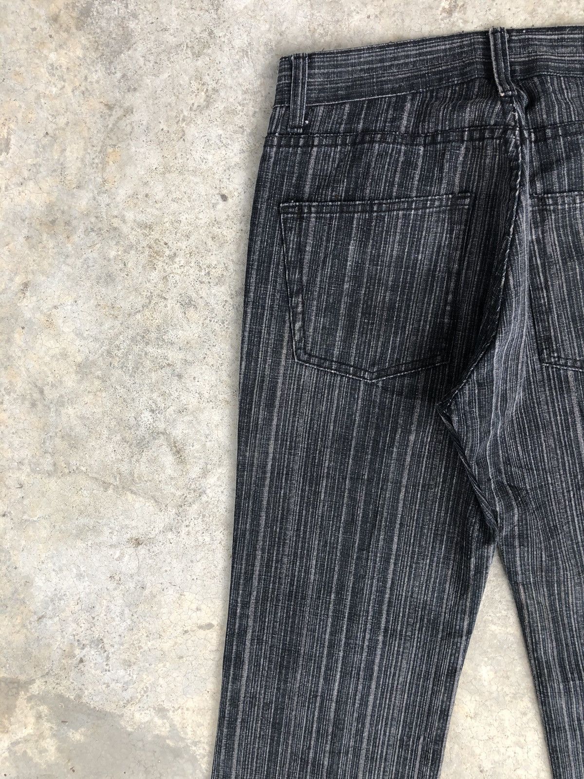 If Six Was Nine Japanese Urban Mini Flared Jeans Hickory Jeans Size US 29 - 10 Thumbnail