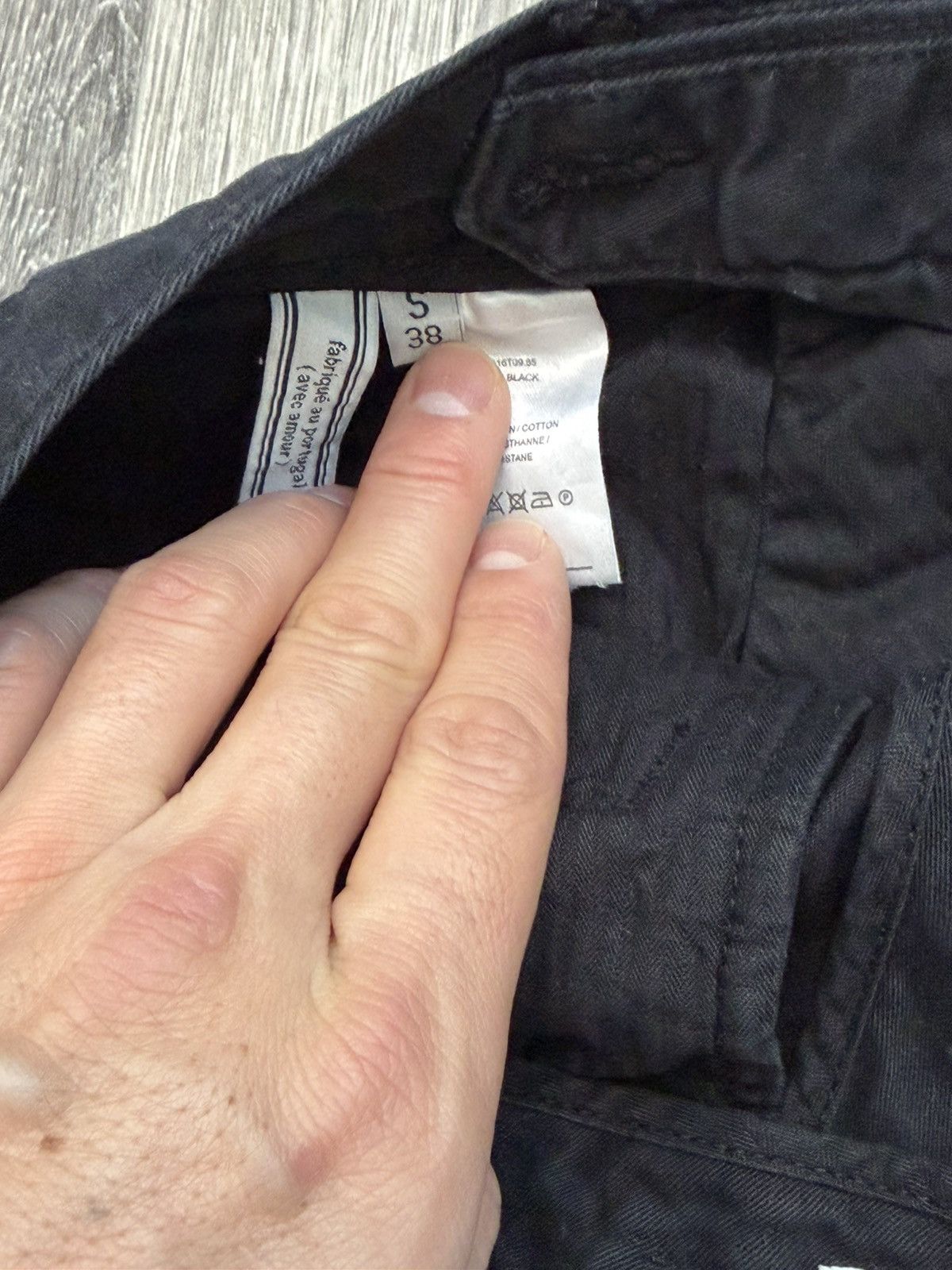 AMI Ami Paris Alexandre Matuissi Men’s Chinos - Black Size US 31 - 5 Thumbnail