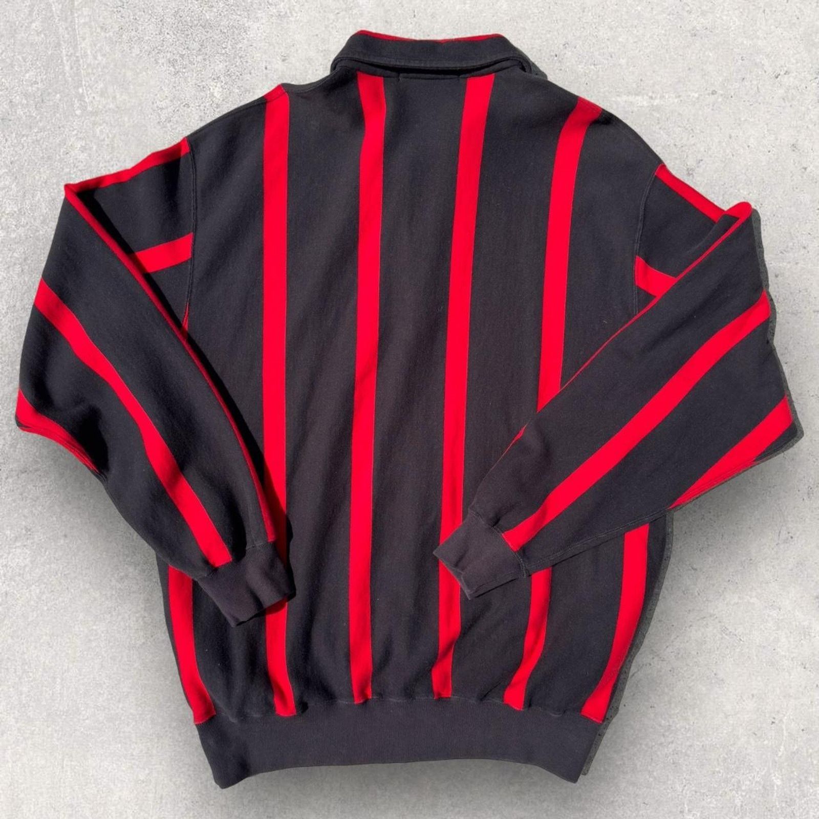 Polo Ralph Lauren × Vintage Vintage 90s Polo Sport Ralph Lauren 1/2 Zip Sweatshirt Size US L / EU 52-54 / 3 - 6 Thumbnail