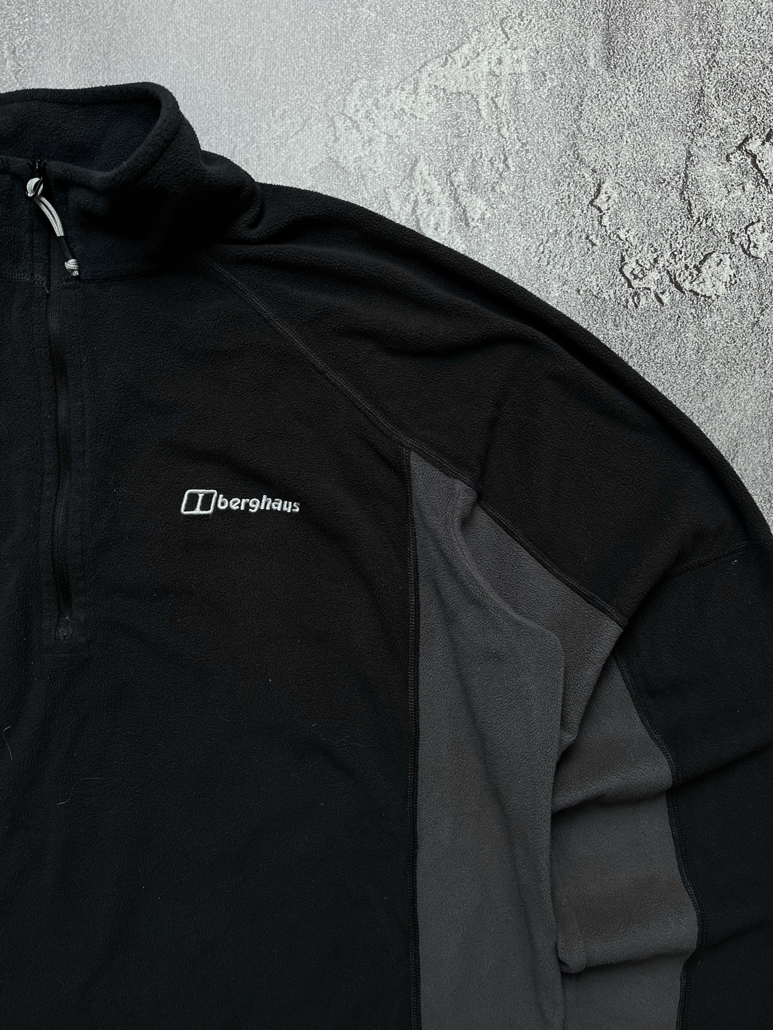 Berghaus Vintage Fleece Sweatshirt 1/4 Zip Berghaus Outdoor Size US XL / EU 56 / 4 - 2 Thumbnail