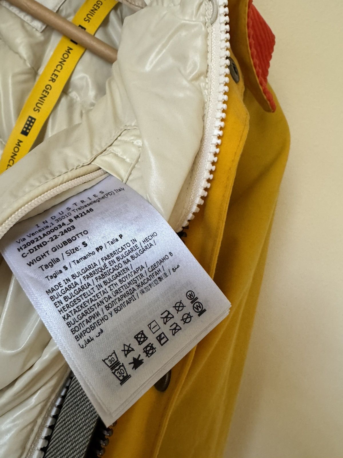 Moncler Moncler x Barbour Wright Jacket Yellow Small Size US S / EU 44-46 / 1 - 21 Thumbnail
