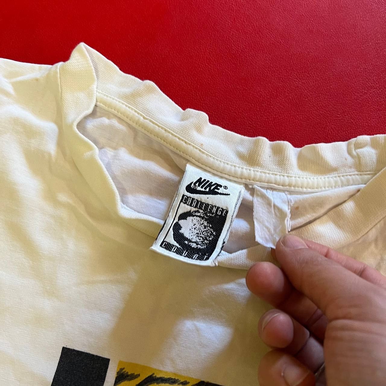 Vintage Nike Challenge Court Andre Agassi vintage t shirt size XL Size US XL / EU 56 / 4 - 6 Thumbnail