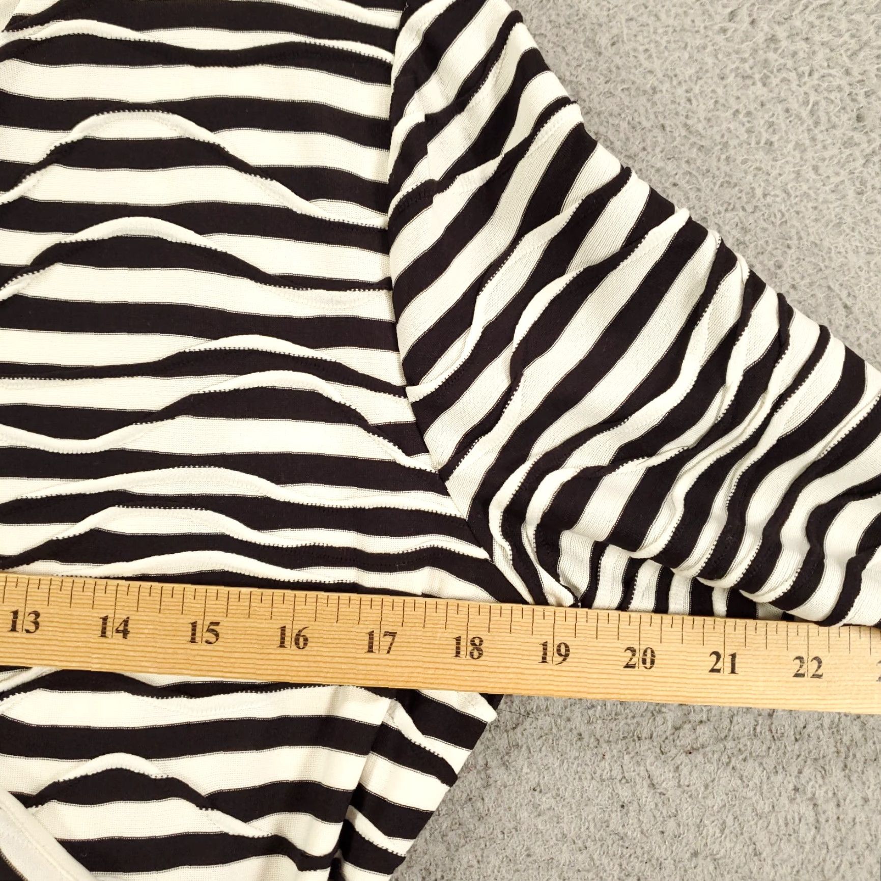 Vintage Chicos Zebra Print Dress Womens Medium Artsy Animal Pattern Textured Chicos Size M / US 6-8 / IT 42-44 - 4 Thumbnail