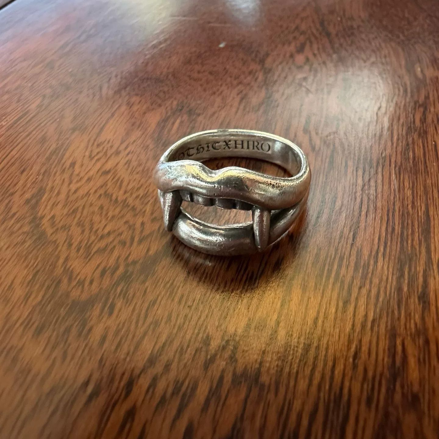 Yohji Yamamoto Yohji Yamamoto Gothic Silver Vampire Ring | Grailed