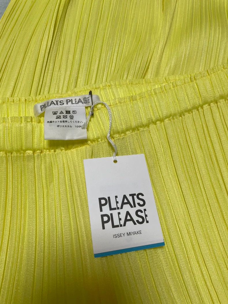 Issey Miyake Issey Miyake size:3 Yellow pleated pants Size 42" / US 20 - 7 Thumbnail