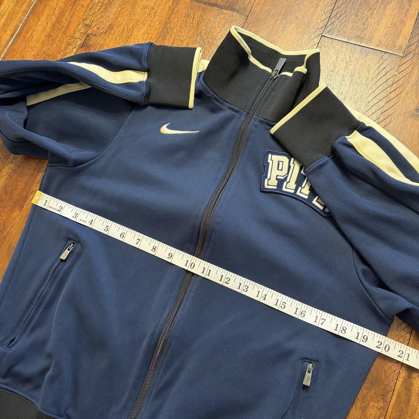 Nike Pittsburgh Panthers Jacket Mens Small Navy Blue PITT Nike Size US S / EU 44-46 / 1 - 10 Thumbnail